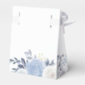 Ballotins Elégant mariage bleu Dusty (Arrière)