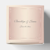 Ballotins Elégant mariage blush Favor Boxes (Haut)