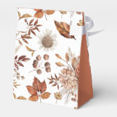 Ballotins Élégant Mariage Boho en terre cuite d'automne (Arrière)