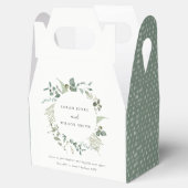 Ballotins Élégant Mariage Botanique Eucalyptus Aquarelle (Ouvert)