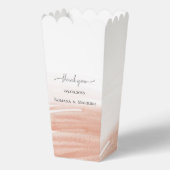 Ballotins Élégant Mariage corail en terre cuite (Recto)