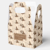 Ballotins Élégant Mariage de automne crémeux Ballotin Citrou (Ouvert)