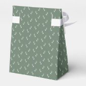 Ballotins Élégant Mariage de script en vert d'olive Sage for (Arrière)