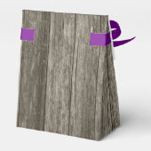 Ballotins Élégant Mariage de tableau de bord en bois rustiqu (Arrière)