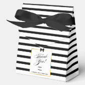 Ballotins Élégant Mariage de trame en or noir blanc (Recto)