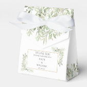 Ballotins Élégant Mariage de verdure botanique (Verso)