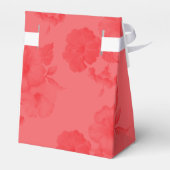 Ballotins Elégant Mariage d'hibiscus aquarelle (Arrière)