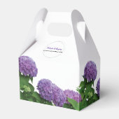 Ballotins Élégant Mariage d'Hydrangée violette (Arrière)