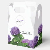 Ballotins Élégant Mariage d'Hydrangée violette (Ouvert)