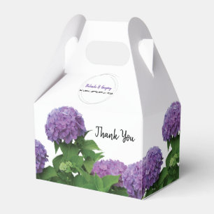 Ballotins Élégant Mariage d'Hydrangée violette