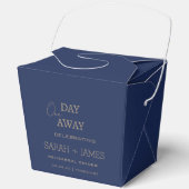 Ballotins Élégant Mariage du dîner de répétition de la Marin (Recto)