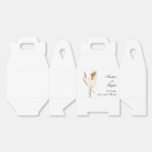 Ballotins Élégant Mariage en herbe Pampas (Déplié)