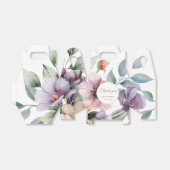 Ballotins Elégant mariage floral aquarelle (Déplié)