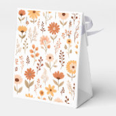 Ballotins Élégant Mariage Floral d'Automne (Arrière)