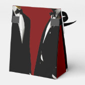 Ballotins Elégant Mariage gay moderne (Arrière)