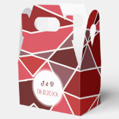 Ballotins Élégant Mariage géométrique (Ouvert)