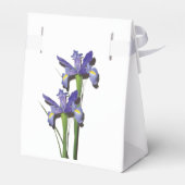 Ballotins Élégant Mariage Iris violet (Arrière)