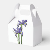 Ballotins Élégant Mariage Iris violet (Arrière)