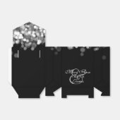 Ballotins Elégant Mariage Lumières Argent (Déplié)