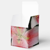 Ballotins Élégant Mariage Lys Orientaux (Ouvert)