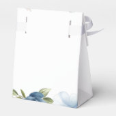 Ballotins Elégant Mariage Merci bleu-bleu-bleu (Arrière)