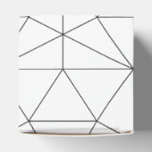 Ballotins Élégant Mariage Motif géométrique (Haut)