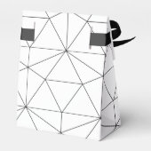 Ballotins Élégant Mariage Motif géométrique (Arrière)