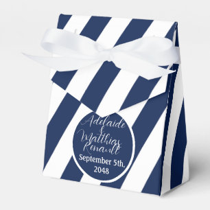 Ballotins Élégant Mariage Nautique trié - Bleu Marine, Blanc