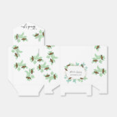 Ballotins Élégant Mariage papillon Monarque (Déplié)