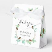 Ballotins Élégant Mariage papillon Monarque (Verso)