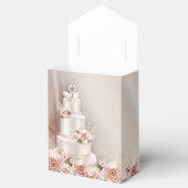 Ballotins Élégant Mariage rose  Mariage de gâteau (Ouvert)