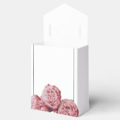 Ballotins Élégant Mariage rose Roses (Ouvert)