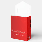 Ballotins Élégant Mariage rouge (Ouvert)