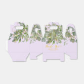 Ballotins Elégant mariage vert Eucalyptus Mariage de feuilla (Déplié)