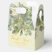 Ballotins Elégant mariage vert Eucalyptus Mariage de feuilla (Ouvert)