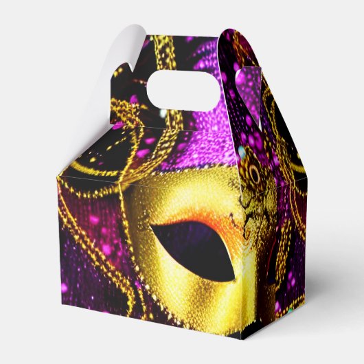 Ballotins Elégant Masque Or Gable (Arrière)