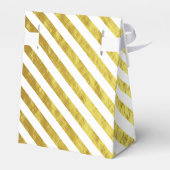 Ballotins Elégant Merci Gold Stripes (Arrière)