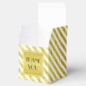 Ballotins Elégant Merci Gold Stripes (Ouvert)