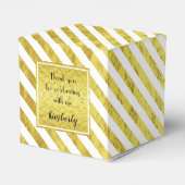 Ballotins Elégant Merci Gold Stripes (Arrière)