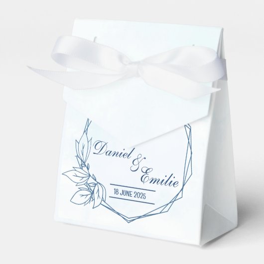 Ballotins Élégant Merci Mariage moderne Sacs cadeaux (Verso)