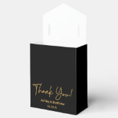 Ballotins Élégant Merci Mariage Parties scintillant or (Ouvert)