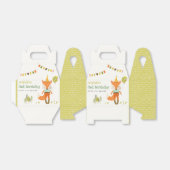 Ballotins Élégant mignon Woodland Fun Party Fox Anniversaire (Déplié)