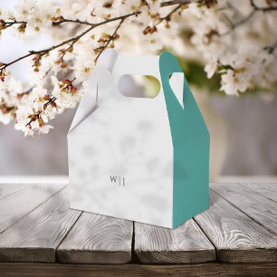 Ballotins Elégant minimaliste mariage Favoriser Box