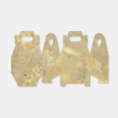 Ballotins Elégant Motif moderne en marbre d'or Faux (Déplié)