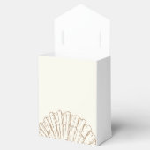 Ballotins Elegant Nautical Clamshell Baby Shower (Ouvert)