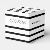 Ballotins Élégant noir et blanc (Arrière)