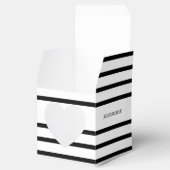 Ballotins Élégant noir et blanc (Ouvert)