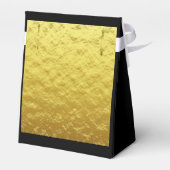 Ballotins Elégant Noir et Or 50ème N'importe quel âge Annive (Arrière)