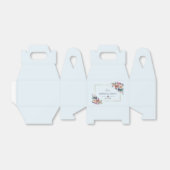 Ballotins Élégant or bleu bleu rose rose Mariage (Déplié)