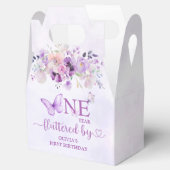 Ballotins Elégant papillon violet 1er anniversaire fête (Ouvert)